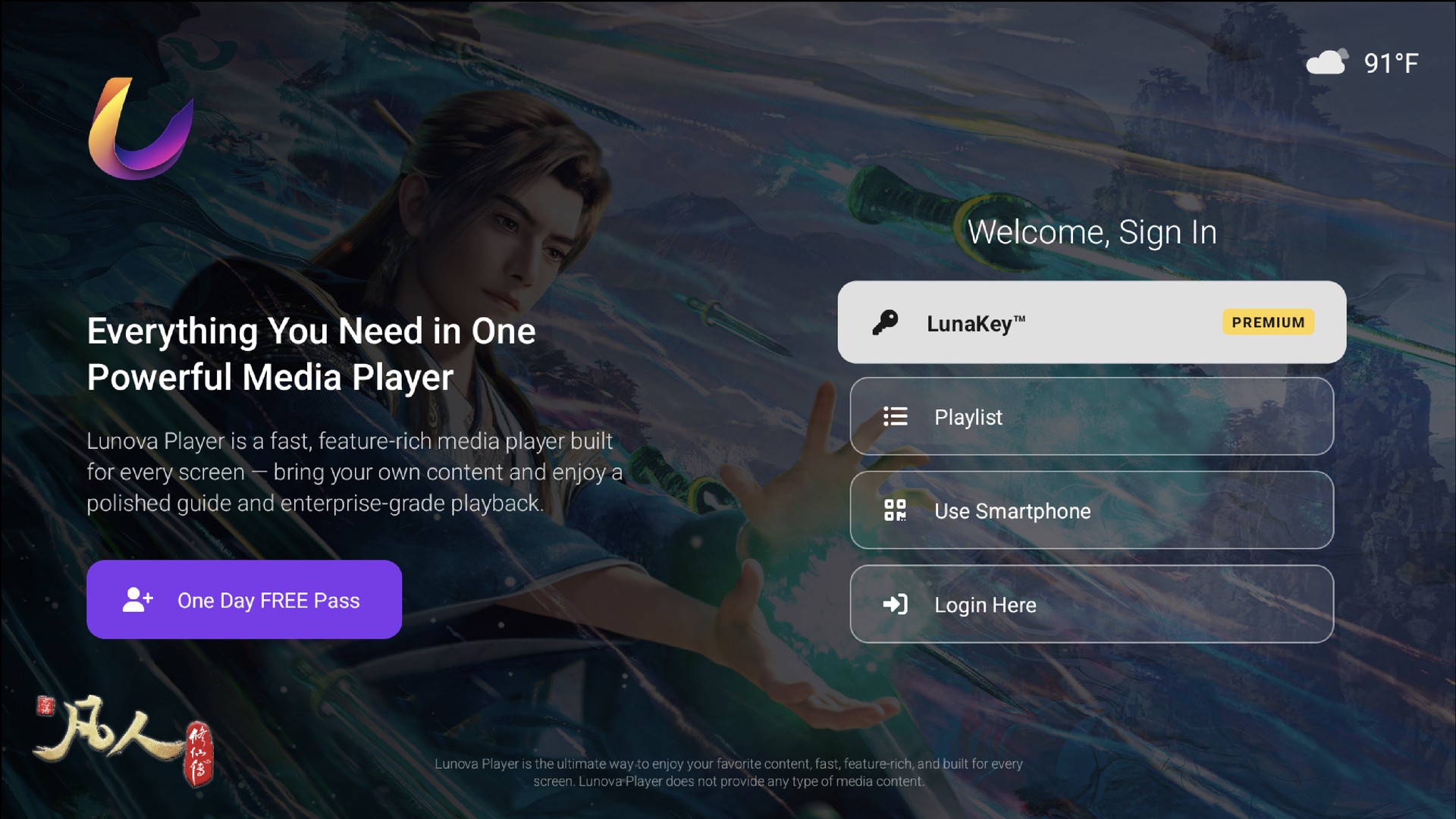 Lunova app preview 1